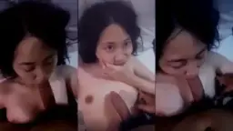 Suruh Adek Masih Daun Masih Muda Sepong Kontol